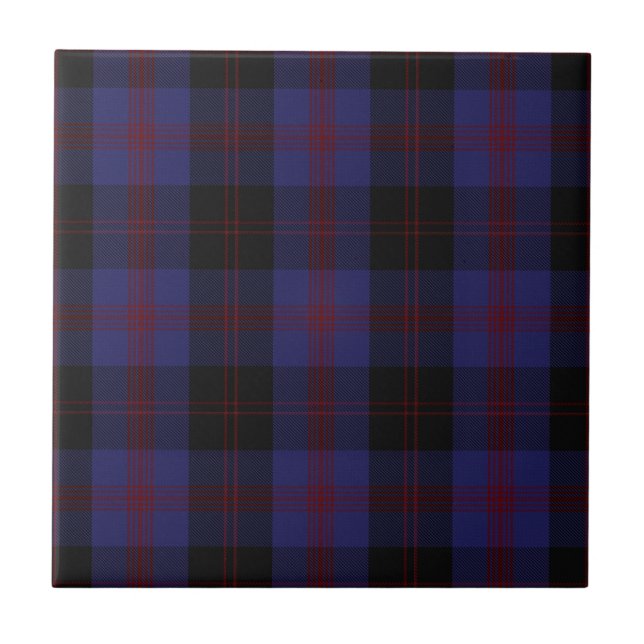Angus District Tartan Scott Kariert Fliese (Vorderseite)