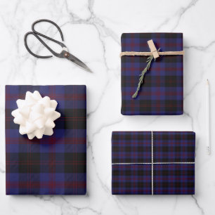 Angus District Tartan Scott Kariert Geschenkpapier Set
