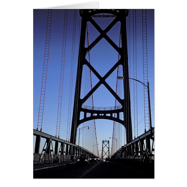 Angus L Macdonald Bridge, Halifax, Nova (Vorne)