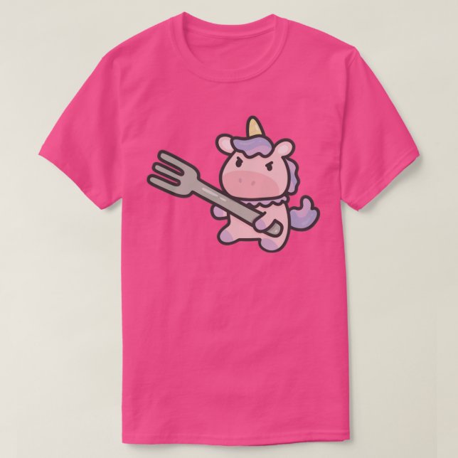 Angy Unicorn T-Shirt (Design vorne)