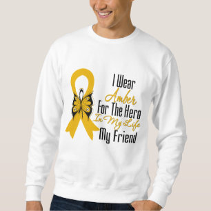 Anhang-Krebs-Band-Held mein Freund Sweatshirt