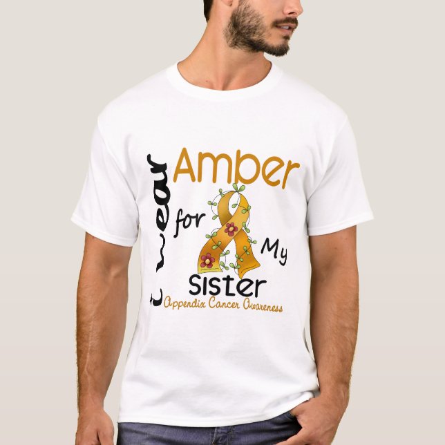 Anhang-Krebs trage ich Bernstein für meine T-Shirt (Vorderseite)