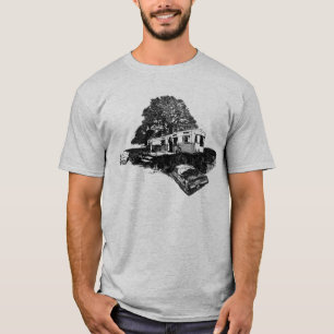 Anhänger-Abfall-T-Shirt T-Shirt