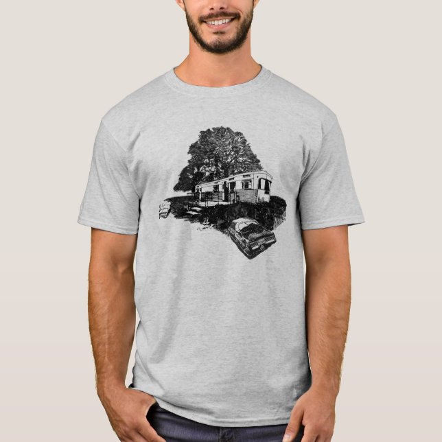 Anhänger-Abfall-T-Shirt T-Shirt (Vorderseite)