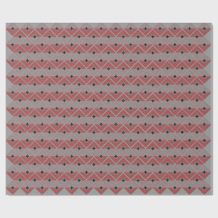 Anhänger Kreuz Muster Geschenkpapier
