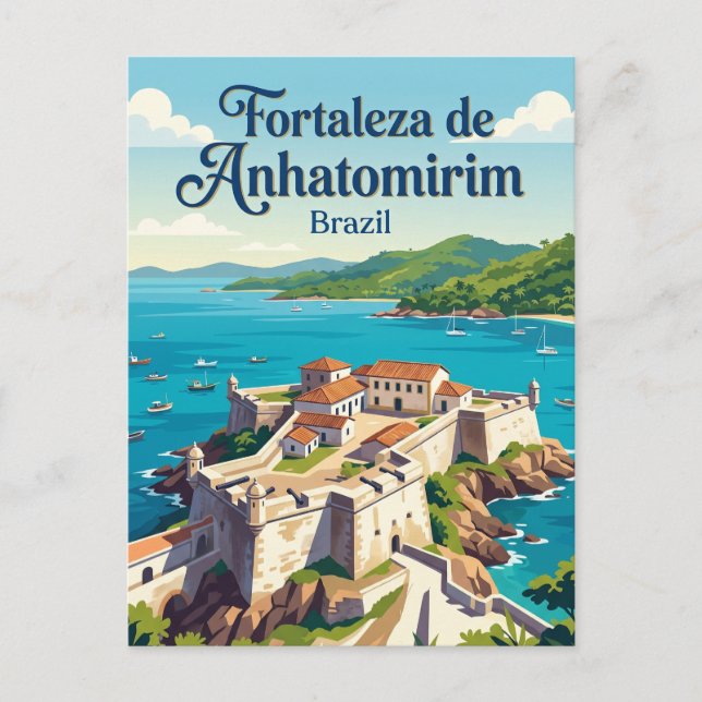 Anhatomirim Brasilien Postkarte (Vorderseite)