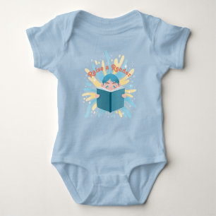 Anheben eines Reader Baby Bodysuit Baby Strampler