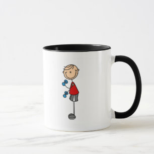 Anhebende Gewichts-T-Shirts und Geschenke Tasse