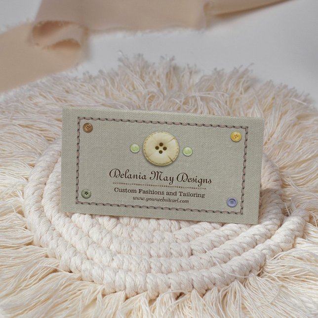 Anheften und Tasten für Seamstress Visitenkarte (Von Creator hochgeladen)