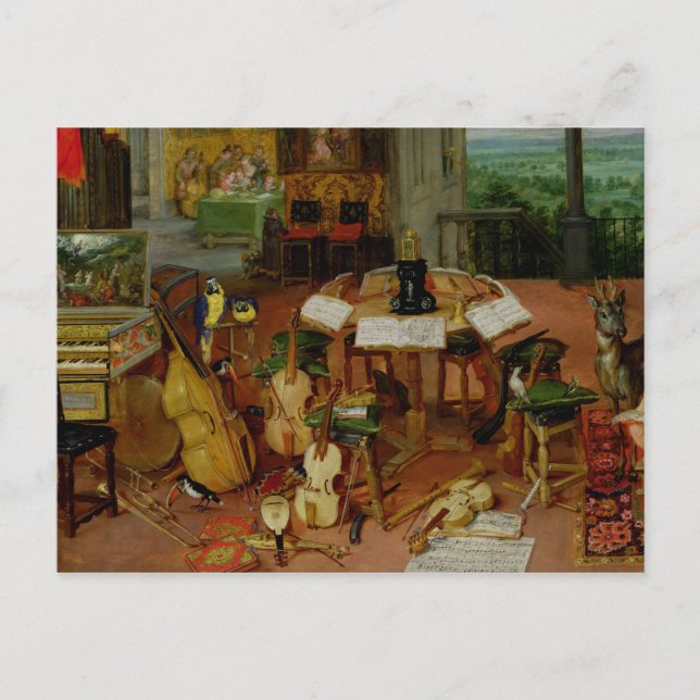 Anhörung, 1617 postkarte (Vorderseite)