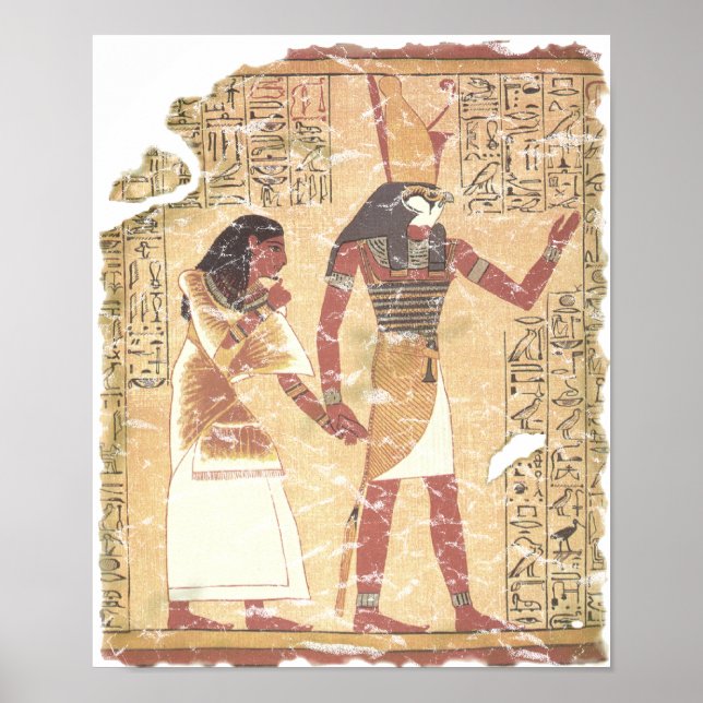 Ani und Horus Buch der Toten Poster (Vorne)