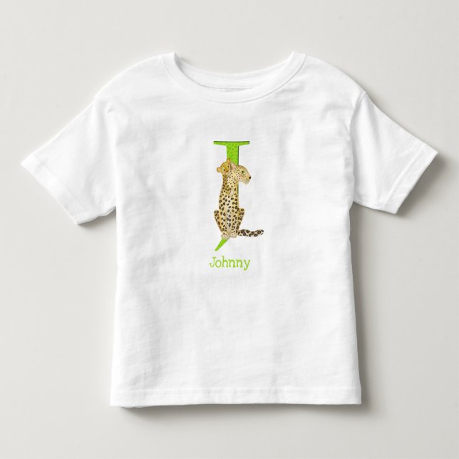 Animal ABC J ist für Jaguar T - Shirt geeignet (Vorderseite)