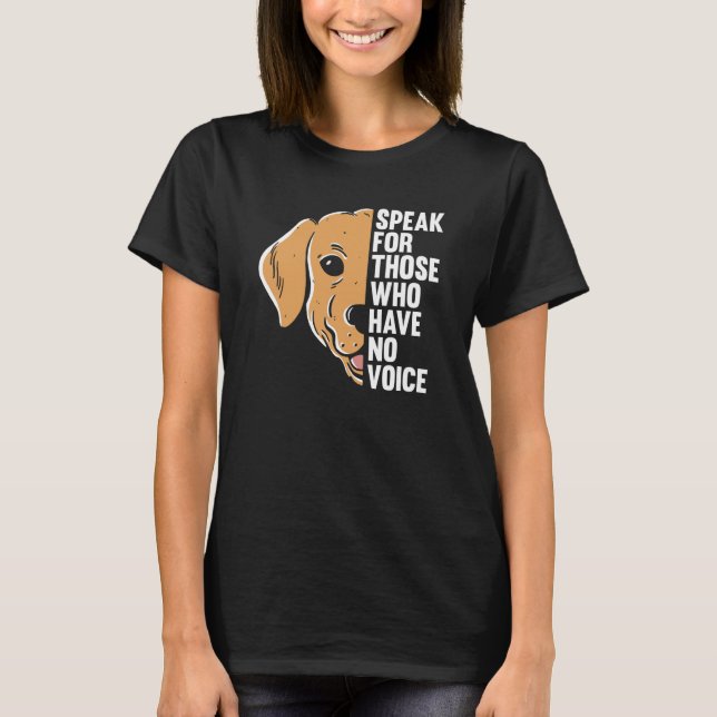 Animal Activist Rescue Animals Conservation Rights T-Shirt (Vorderseite)