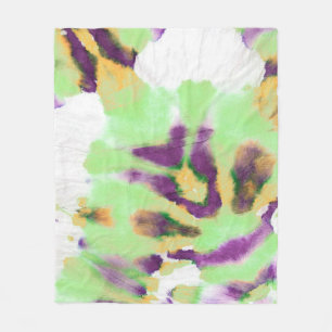 Animal African Print. Afrikanischer exotischer Hin Fleecedecke