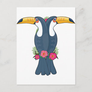 Animal Alphabet Toucan Postkarte