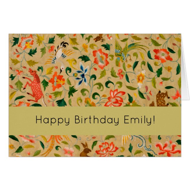 Animal Antique Cheval Oiseau Deer Rabbit (Devant horizontal)