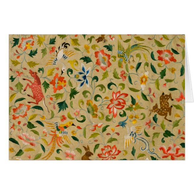 Animal Antique Cheval Oiseau Deer Rabbit (Devant horizontal)