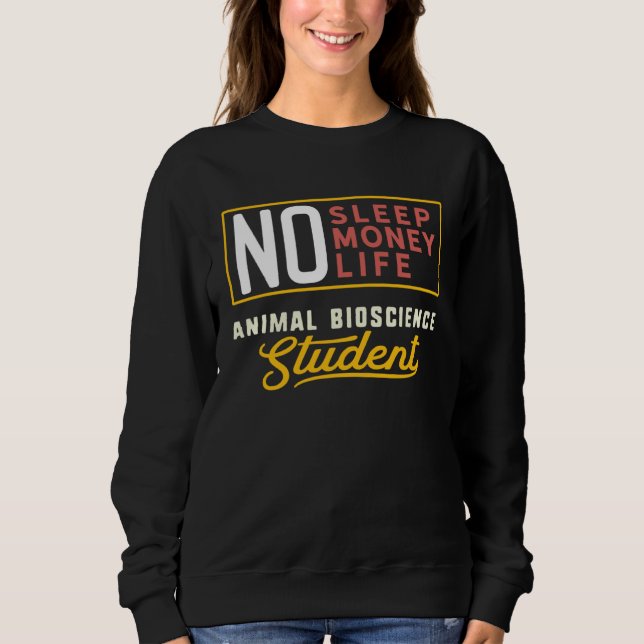 Animal Bioscience Major Studen Graduation Sweatshirt (Vorderseite)