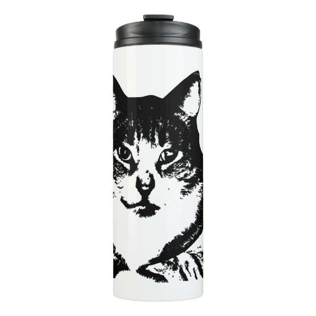Animal,Cat,Cats,animal,pet,cat,tiger,wild cat,cat  Thermosbecher (Vorderseite)