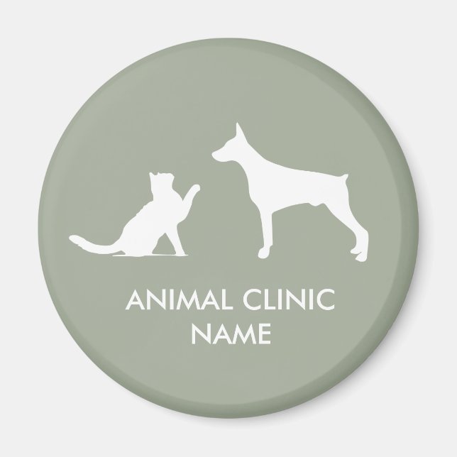 Animal Clinic Magnet (Vorne)