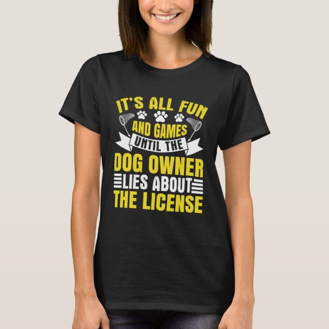 Animal Control Officer  Animal Catcher  10 T-Shirt (Vorderseite)