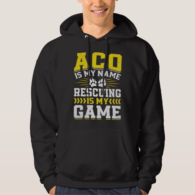 Animal Control Officer  Animal Catcher  13 Hoodie (Vorderseite)