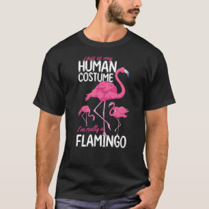 Animal Costume Party Tropical Animal Flamingo 1 T-Shirt
