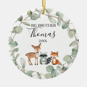 Animal Forest Big Brother Weihnachtsgeschenk Ornam Keramik Ornament
