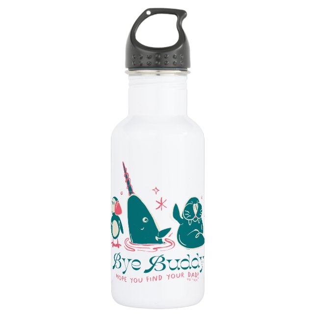 Animal Friends - Bye Buddy Hope You Find your Vate Edelstahlflasche (Vorderseite)