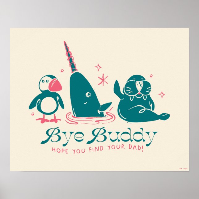Animal Friends - Bye Buddy Hope You Find your Vate Poster (Vorne)