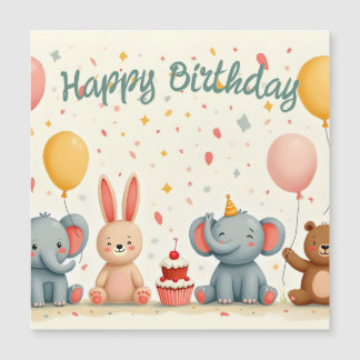 Animal Friends in Party Magic Magnetkarte