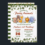 Animal Friends Zoo Party Grüne Kindergeburtstag Einladung<br><div class="desc">Animal Friends Zoo Party Grüne Kindergeburtstag Einladung</div>