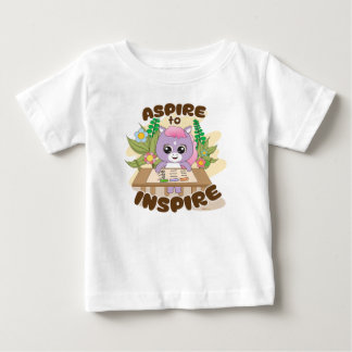 Animal Frienz Collection: Aspire to Inspirier Baby T-shirt