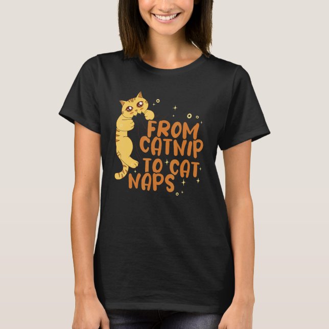 Animal  From catnip to cat naps Cat Pet Store T-Shirt (Vorderseite)