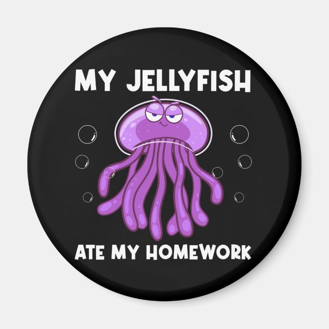 Animal Jellyfish Lover Magnet (Vorne)