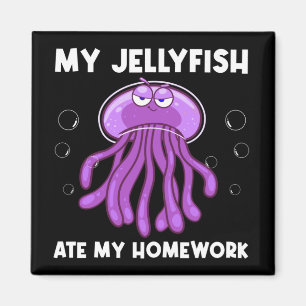 Animal Jellyfish Lover Magnet