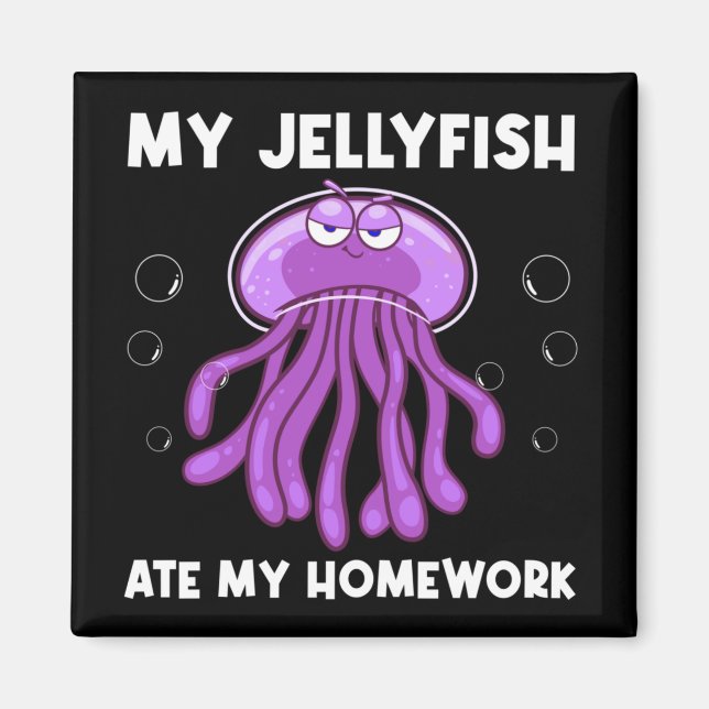 Animal Jellyfish Lover Magnet (Vorne)