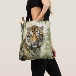 Animal Nature Tiger Bamboo Tasche