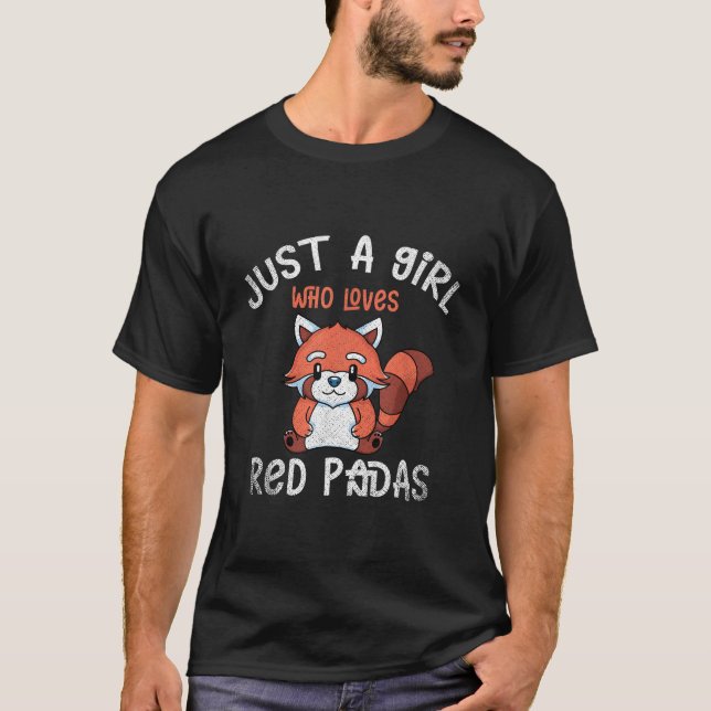 Animal Panda Bear Bamboo Red Panda T-Shirt (Vorderseite)