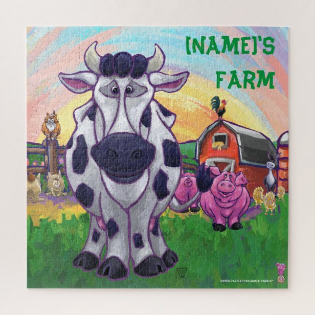 Animal Parade Cow and Barnyard Friends (Vertikal)