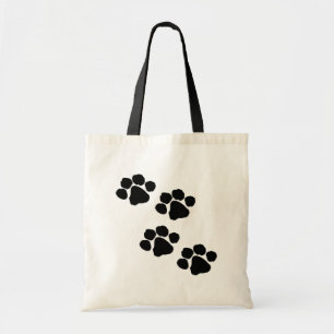 Animal Paw Prints Tragetasche