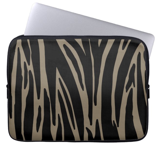 Animal Print 13" Elektronik Bag Laptopschutzhülle (Vorderseite)