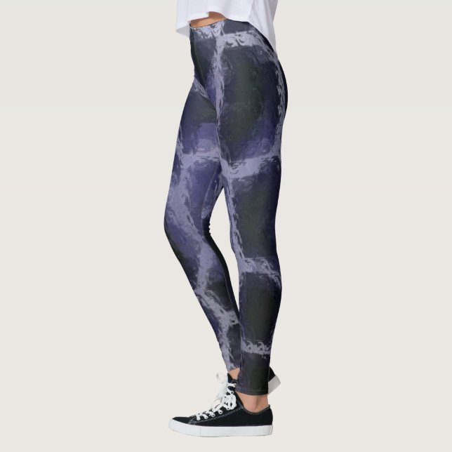 Animal Print Blue Leggings (Links)
