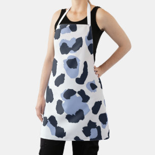 Animal Print Blue Schürze
