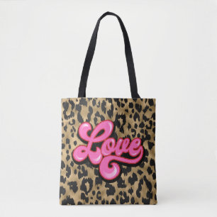 Animal Print Gold Liebe Fashion Tasche