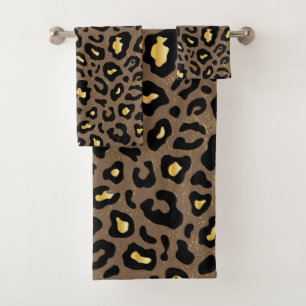Animal Print Handtuch Set