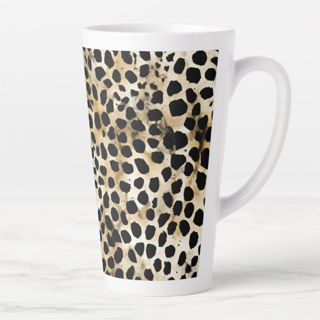 Animal Print - Latte Mug (Droite)