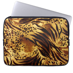Animal Print Muster Laptop Sleeve