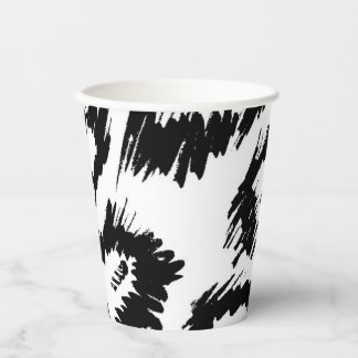 Animal print pattern pappbecher