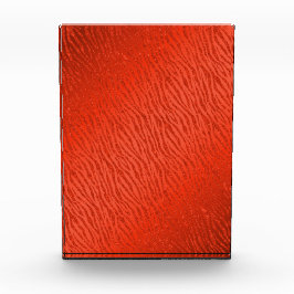Animal Print Red Glitzer Glam Fotoblock